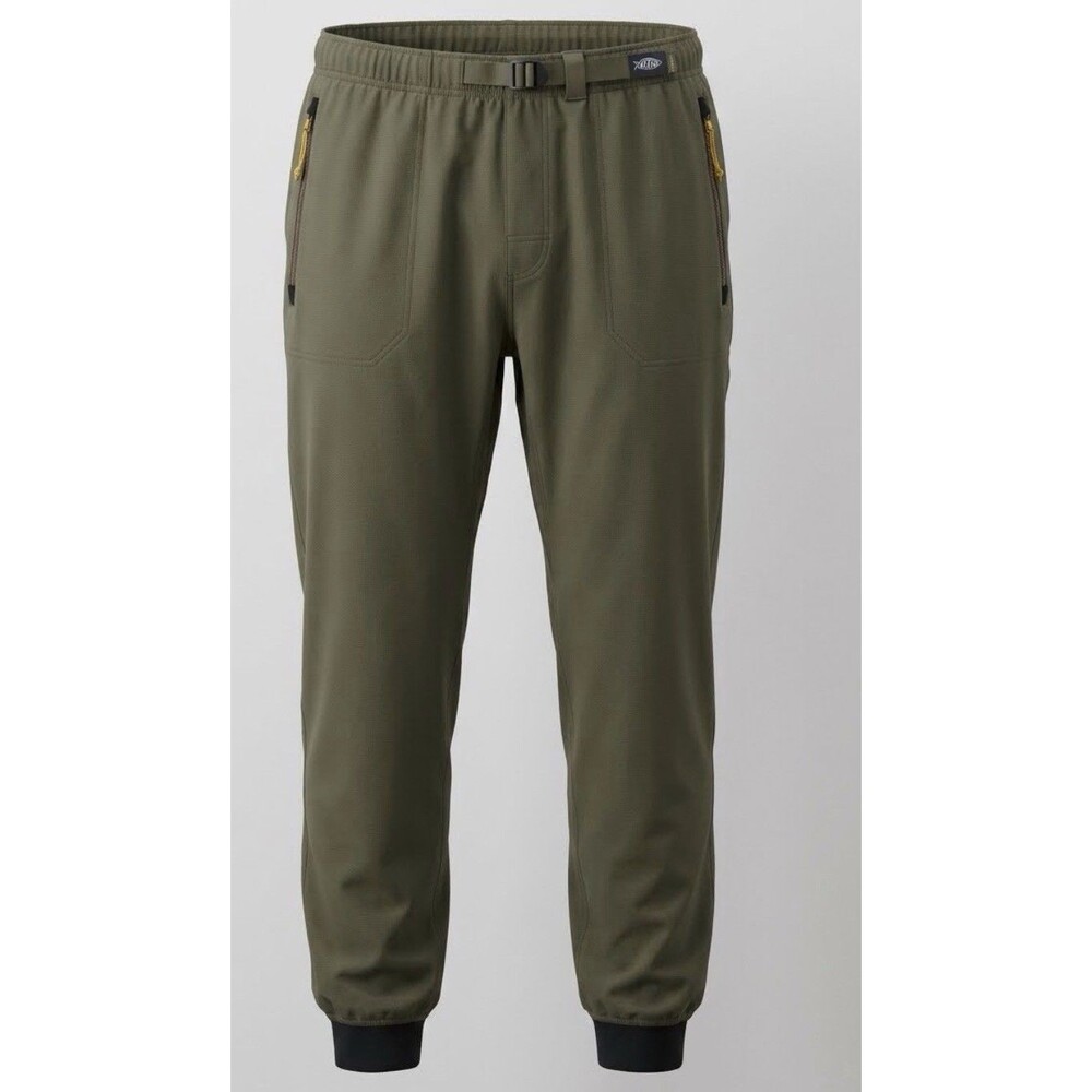 REI Co-op Fleece Joggers Mens XL Green Baselayer Hiking Camping Warm